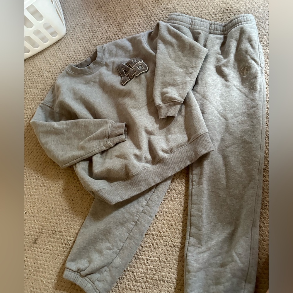 Anine Bing Gray Sweatset